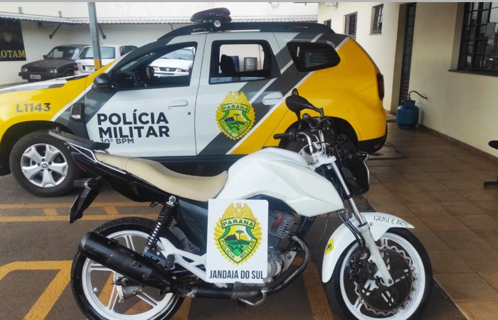 Motocicleta Apreendida Ap S Condutor Sem Cnh E De Chinelo Avan Ar