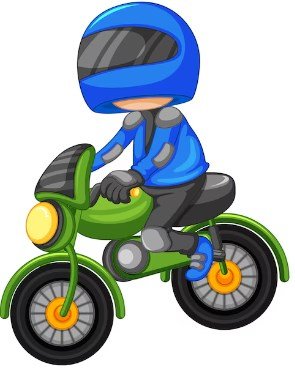 moto desenho