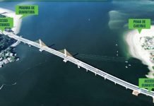 Com chuvas, inauguração da Ponte de Guaratuba é adiada para sexta-feira