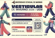 Inscrições para o Vestibular de Inverno 2026 da UEM entram na reta final