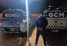 Casal é abordado em BMW e acaba preso com cocaína e arma raspada em Maringá