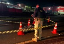 Homem morre atropelado na BR-376, em Cambira