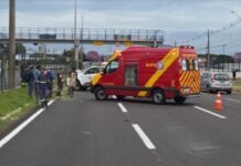 Trabalhador morre atropelado durante serviço de roçada em rodovia de Maringá
