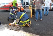Jandaia: Motociclista fica ferida em acidente