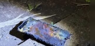 Morador de Apucarana segue em estado grave após sofrer queimaduras ao usar celular na tomada