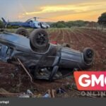 Menina de 7 anos morre após carro da família capotar em estrada rural de Marialva