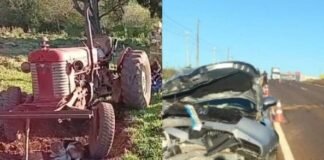 Dois acidentes deixam feridos em Mandaguari neste domingo