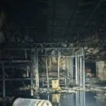 Incêndio destrói fábrica de colchões em Maringá