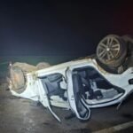 Motorista morre após carro capotar em Maringá