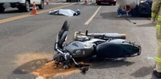 Motociclista de 36 anos morre em colisão com carro em avenida de Apucarana