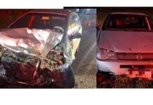 Duas pessoas ficam feridas em acidente na PR-444, em Mandaguari