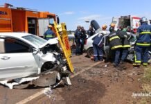Acidente com múltiplas vítimas mobiliza equipes de emergência na BR-369 em Jandaia do Sul
