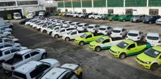 Período para lances em leilão de 92 veículos oficiais do Estado está aberto