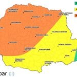 Paraná segue com previsão de temporais, raios e granizo nesta quarta-feira