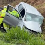 Aquaplanagem pode ter causado acidente fatal com quatro feridos na PR-444
