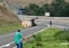 Ciclista morre em acidente com carreta em Jandaia