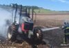 Brigada Comunitária atende incêndio em maquinário agrícola na zona rural de Jandaia do Sul